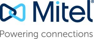 Logo Mitel blau
